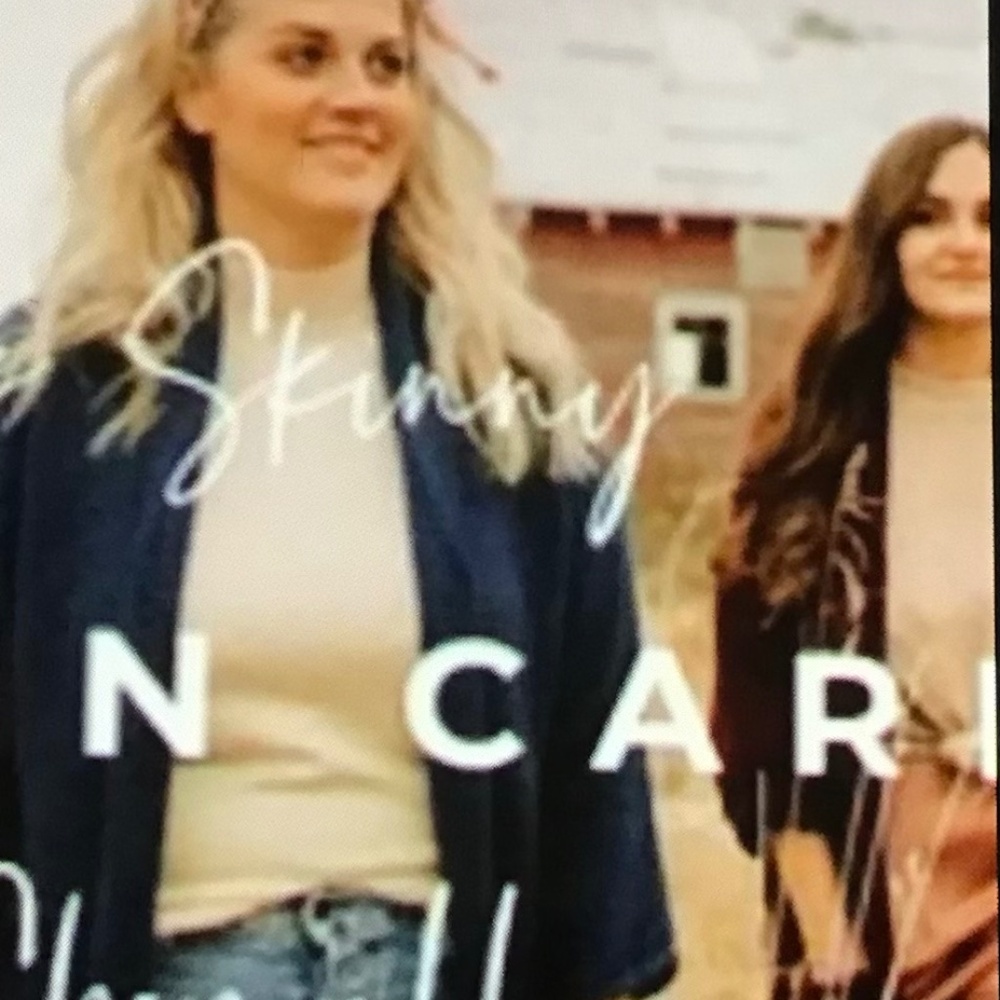 The Skinny open cardigan size OS